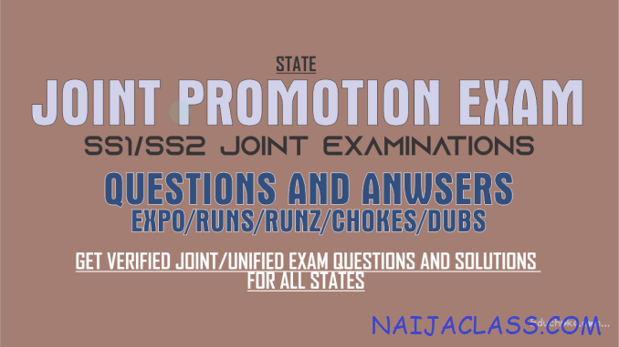 Ondo State 2025 Joint English Language Answers