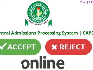 JAMB CAPS 2025