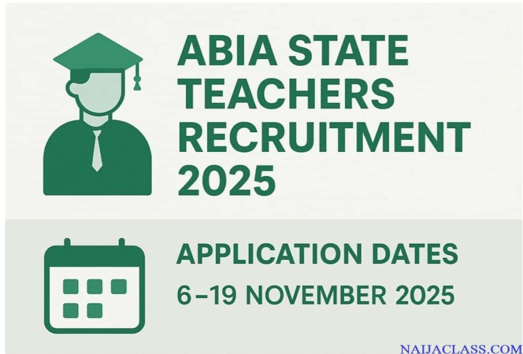 Abia State Teachers Recruitment 2025