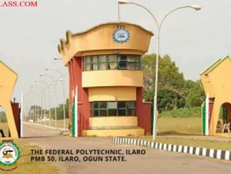 Federal Poly Ilaro 2025 HND FullTime Admission List