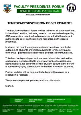 UNIJOS Students UNIJOS Students