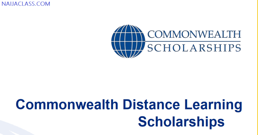 Commonwealth Distance Learning Masters Scholarship