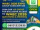 WAEC 2026 Expo Group Subscription