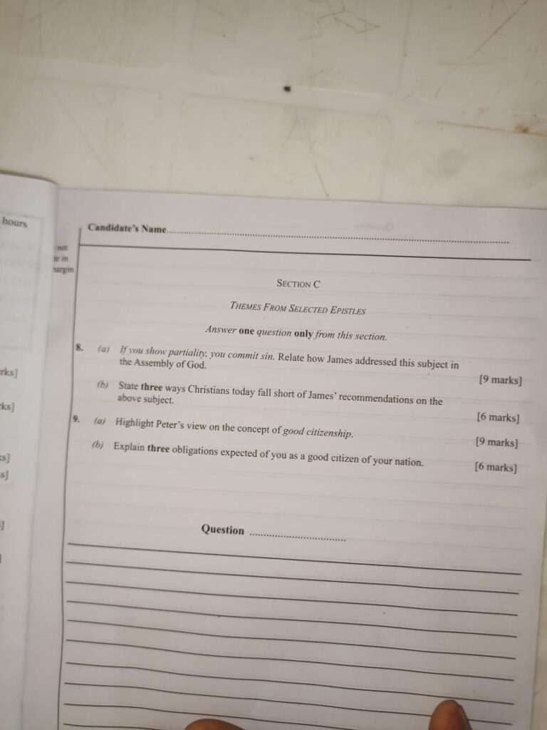 WAEC 2026 CRS Questions and Answers (2)