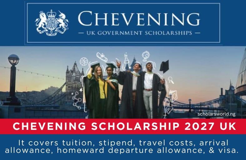 UK Government Chevening Scholarship 2027
