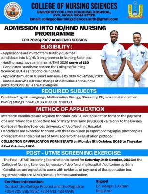 UNIUYO Teaching Hospital