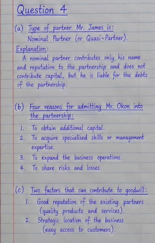 WAEC GCE 2026 Accounting Questions And Answers (4)