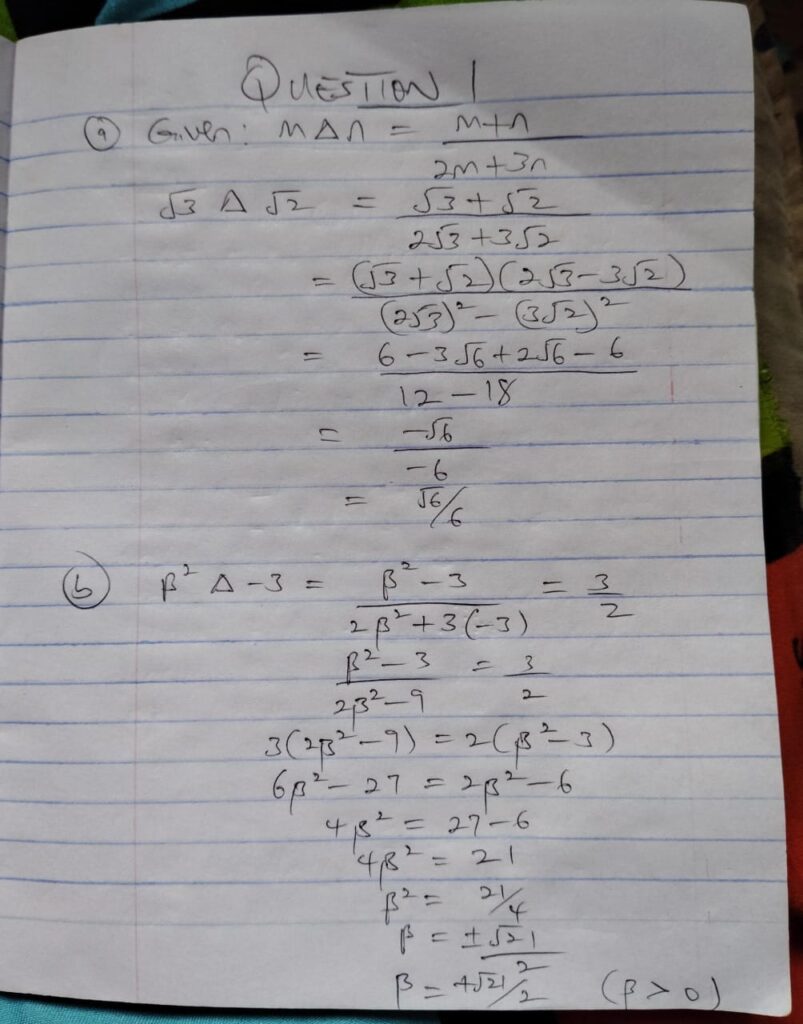 WAEC GCE 2026 Further Mathematics Questions and Answers