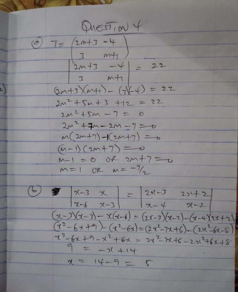 WAEC GCE 2026 Further Mathematics Questions and Answers