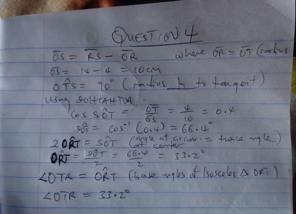 Waec GCE 2026 Mathematics Questions And Answers