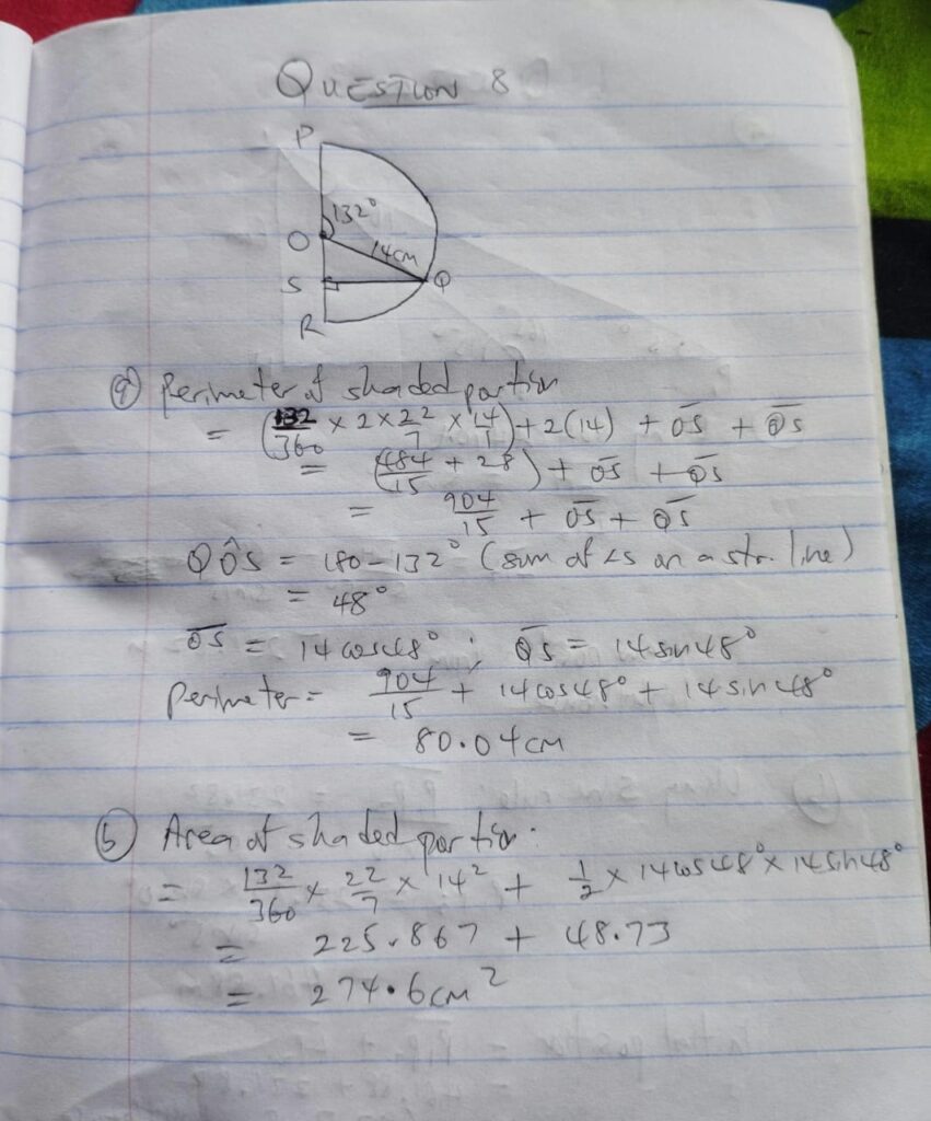 Waec GCE 2026 Mathematics Questions And Answers